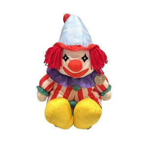 Heartwarmers Happy Birthday Clown Plush 1993 Summit Sound Activated